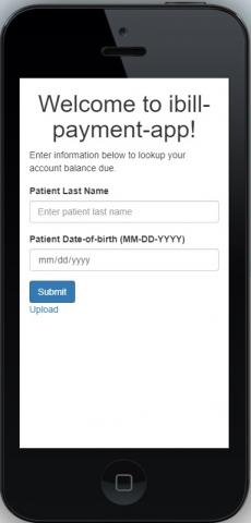 Patients are texted a link to their statement and login through their phones